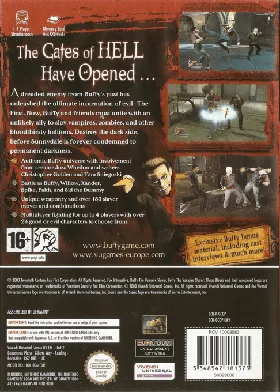 Buffy the Vampire Slayer - Chaos Bleeds box cover back